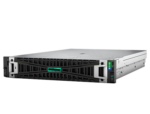 HPE DL385 Gen11 两路机架式服务器（AMD EPYC™ 9124，16核，3.0GHz | 128GB 内存 | 3x960GB 固态硬盘 | 三年保修） 产品图