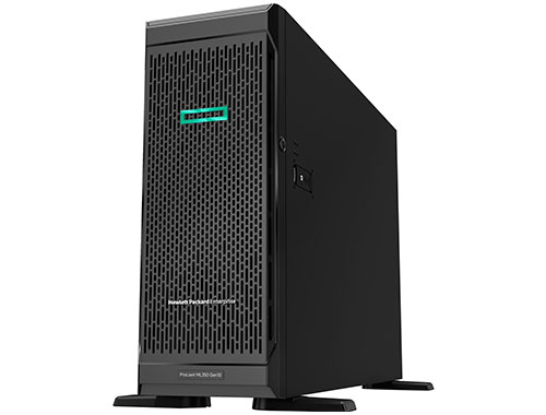 HPE ML350Gen10 GPU服务器（2颗*至强5220R，48核，2.2G | 64GB 内存 | 960G SSD+8T 硬盘 | 2*1600W电源 | 三年保修） 产品图